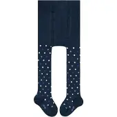 Falke Little Dot slijtvast huidvriendelijk katoen panty baby blauw - maat 80-92