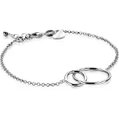 Zinzi zilveren armband ronde vormen 16-19cm ZIA1278