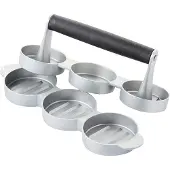 Barbecook Mini hambugerpers voor 3 hamburgers