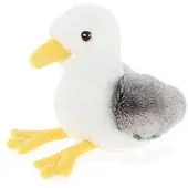 Keel Toys Zeemeeuw - 25 cm - Dieren knuffelbeesten
