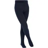 Esprit Foot Logo versterkt slijtvast katoen panty kinderen blauw - maat 122-128