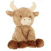Keel Toys schotse hooglander koe - 25 cm - Dieren knuffels