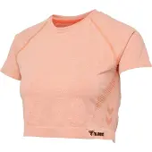 Hummel Functioneel shirt oranje / abrikoos / zwart