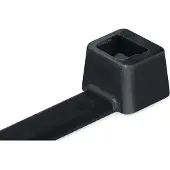 Hellermanntyton 138-00008 UB300C-B-PA66-BK-C1 Kabelbinder 300 mm 4.60 mm Zwart 100 stuk(s)