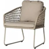 Yoi Tuinstoel Bara Low Dining Salix Flax Beige