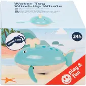 Small Foot - Badspeelgoed Houten Walvis Opwindbaar