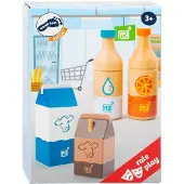 Small Foot - Houten Speeleten Dranken Set Fresh, 4dlg,