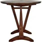 House Doctor Wine Bijzettafel Ø80 Cm Bruin - Bijzettafels & buffetten Ijzer Brown - 203801041