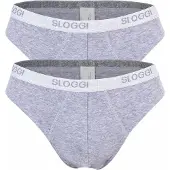 Sloggi Heren Slip Basic | Maat: S | Kleur: Grijs