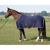 Harry's Horse Harrys Horse Jersey Cooler Deken - Navy_175 cm