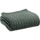 Vivaraise - Bedsprei stonewashed Swami Thyme 240 x 260