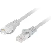 Lanberg PCU6-10CU-0500-S PATCHKABEL CAT.6 UTP LSZH CU 5M GRAU FLUKE ZERTIFIKA