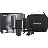 Shure SM4-K Zwart Microfoon voor studio's