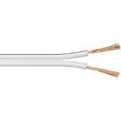 Goobay Luidspreker kabel - Op rol - wit
