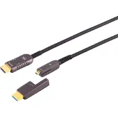 S-Impuls Optisches HDMI Verlegekabel-Set, 10K, 100m