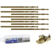 GEKO Boor voor metaal 8,5 mm HSS, verpakking van 10 stuks (8,5 millimeter)