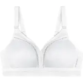 Triumph Tri-Action Workout N Dames Sportbeha - WHITE - Maat C085