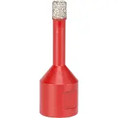 MERA Droog diamantboor - - RUBI DRYGRES 8 mm - M14 schroefdraad - Diepte 36 mm - Voor keramiek, graniet, marmer