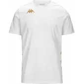 Kappa Giovo T-shirt Met Korte Mouwen Wit L Man