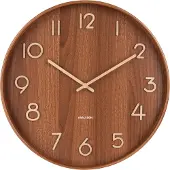 Karlsson Wandklok Pure Naturel 43 X 5 X 43 Cm