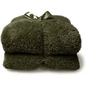 Unique living Plaid Teddy Winter Green Wintergroen
