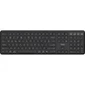 Trust Vaiya - Draadloos Toetsenbord - Multidevice - Full-size Numpad - Scissor Toetsen - QWERTY US - Zwart