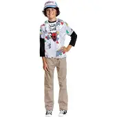 Disguise Dustin Kinderkostuumset maat L of 10-12 jaar