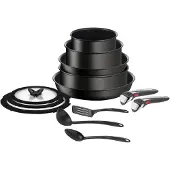Tefal Ingenio Unlimited On Pottenset 13 Stuks - Pannensets Aluminium Black - L3959343