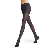 Falke Shaping Panty met vormgevend effect materiaal ondoorzichtig 50 DEN panty dames blauw - maat S-M