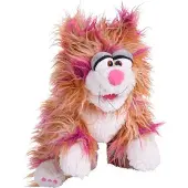 Living puppets Handpop 32 cm gevlekte kat buikspreekpop