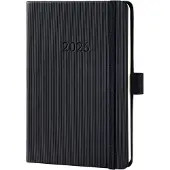 Sigel weekagenda 2026 Conceptum - formaat A6 - zwart - hardcover - SI-C2613