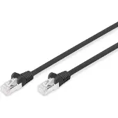 Digitus DB-160144-100-S netwerkkabel Zwart 10 m Cat6 SF/UTP (S-FTP) Rond