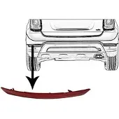 VAN WEZEL 1604929 Reflector rood