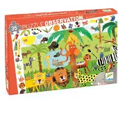 Djeco JUNGLE - 35 PCS