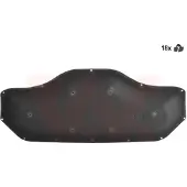 VAN WEZEL 0684460 Motorruimte-isolatie