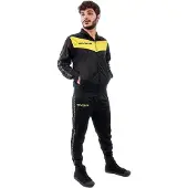 Warehouse 4 Visa Tracksuit Zwart 2XL Man