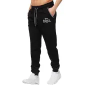 Lonsdale Broek grijs / zwart