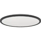 Eglo Badkamer lamp met remote Rovito-R rond - zwart - Ø 50cm