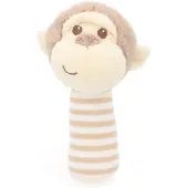 Keel Toys rammelaar aapje - 14 cm - Dieren Knuffels