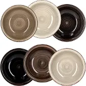 MamboCat Set van 6 soepborden Grijs 21,5cm