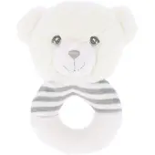 Keel Toys ring Rammelaar Beertje - 14 cm - Dieren Knuffels