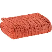 Vivaraise - Bedsprei stonewash Swami Rooibos 180 x 260