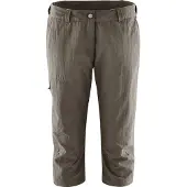 Maier Sports - Women's Neckar - 3/4 broek 48, bruin/grijs