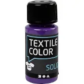 Creativ Company Textile color dekkende textielverf - paars, 50ml