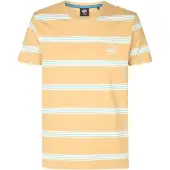 Petrol Industries Shirt aqua / geel / wit