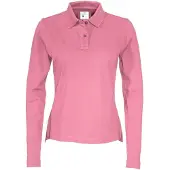 Cottover 141017 Poloshirt Ls Pique Regular Fit Dames | Maat: XXL