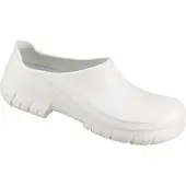 Birkenstock Klomp Birkenstock Alpro A640 With Steel Toe Cap White