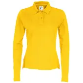 Cottover 141017 Poloshirt Ls Pique Regular Fit Dames | Maat: L