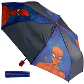 Spider-man Spiderman Paraplu - Kinderparaplu - 94 cm - Metaal frame - Blauw