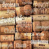 Ambiente Cocktail servetten Wine Corks - - 25x25 cm